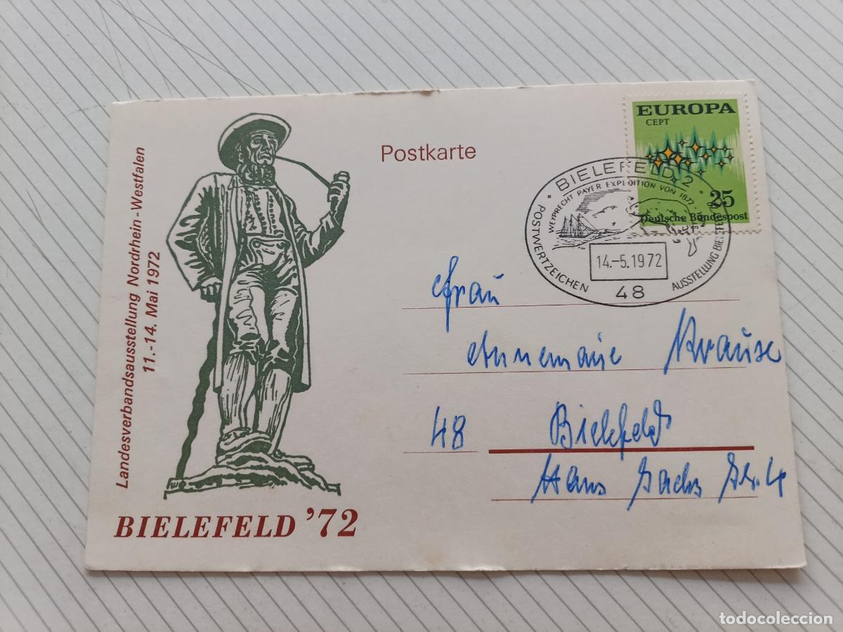 Selos: Alemania, Bielefeld 1972 EUROPA CEPT