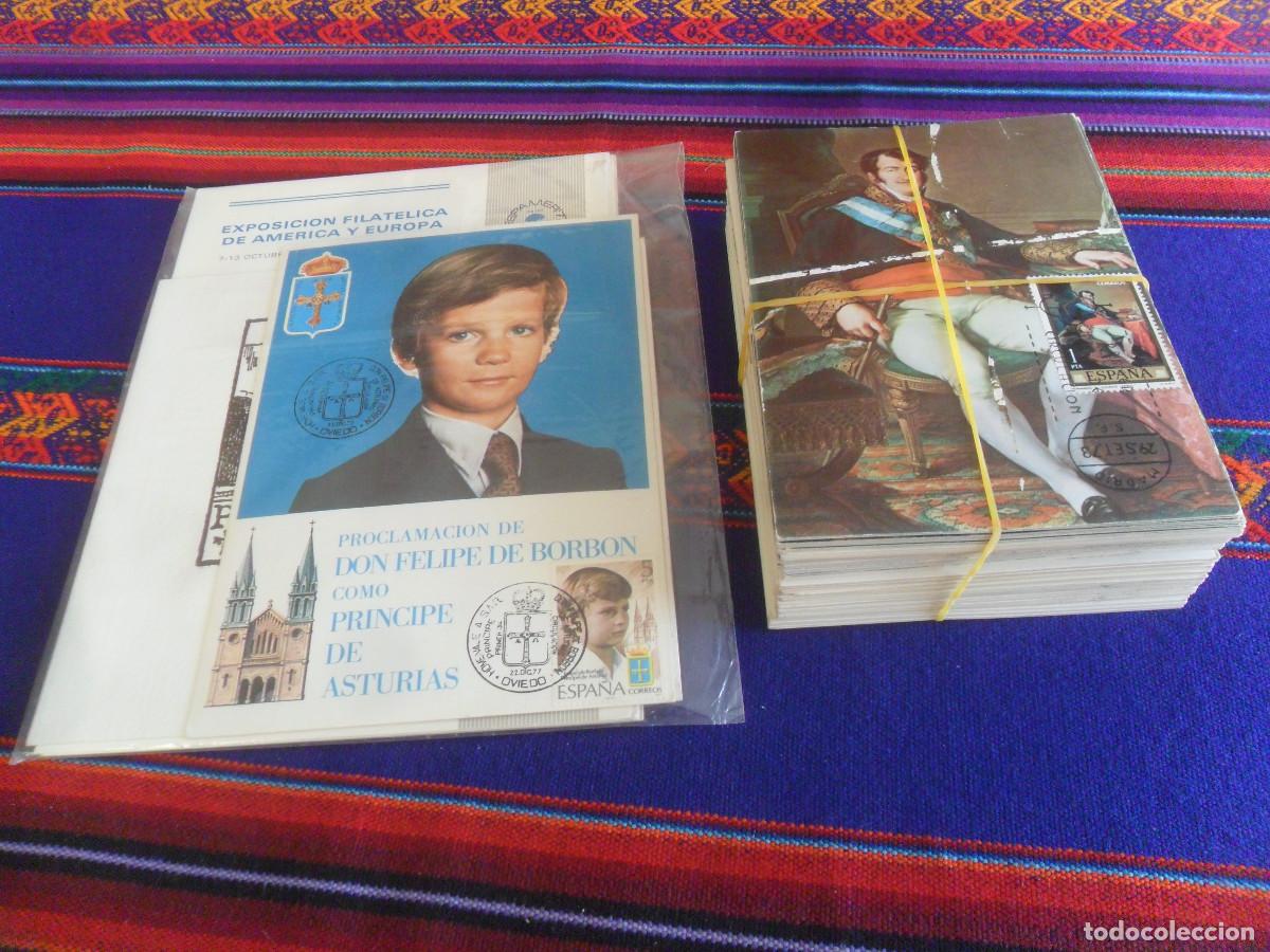 Timbres: LOTE 108 TARJETA SELLO PRIMER D&Iacute;A DE CIRCULACI&Oacute;N 1976 1980 Y 16 ITEMS M&Aacute;S. ENTRA Y MIRA. DE LUJO.