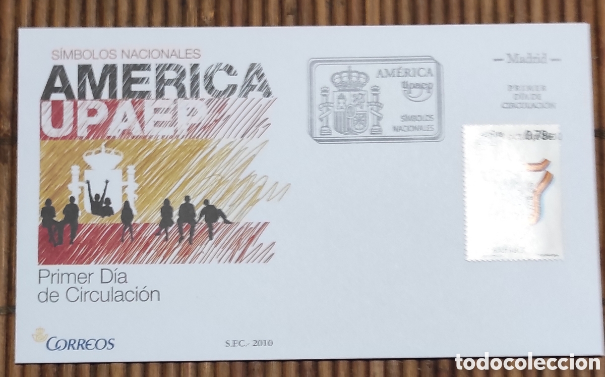 Sellos: 2010. 11 oct. Am&eacute;rica - Upaep. S&iacute;mbolos nacionales