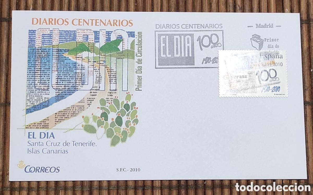 Sellos: 2010. 15 oct. Diarios centenarios