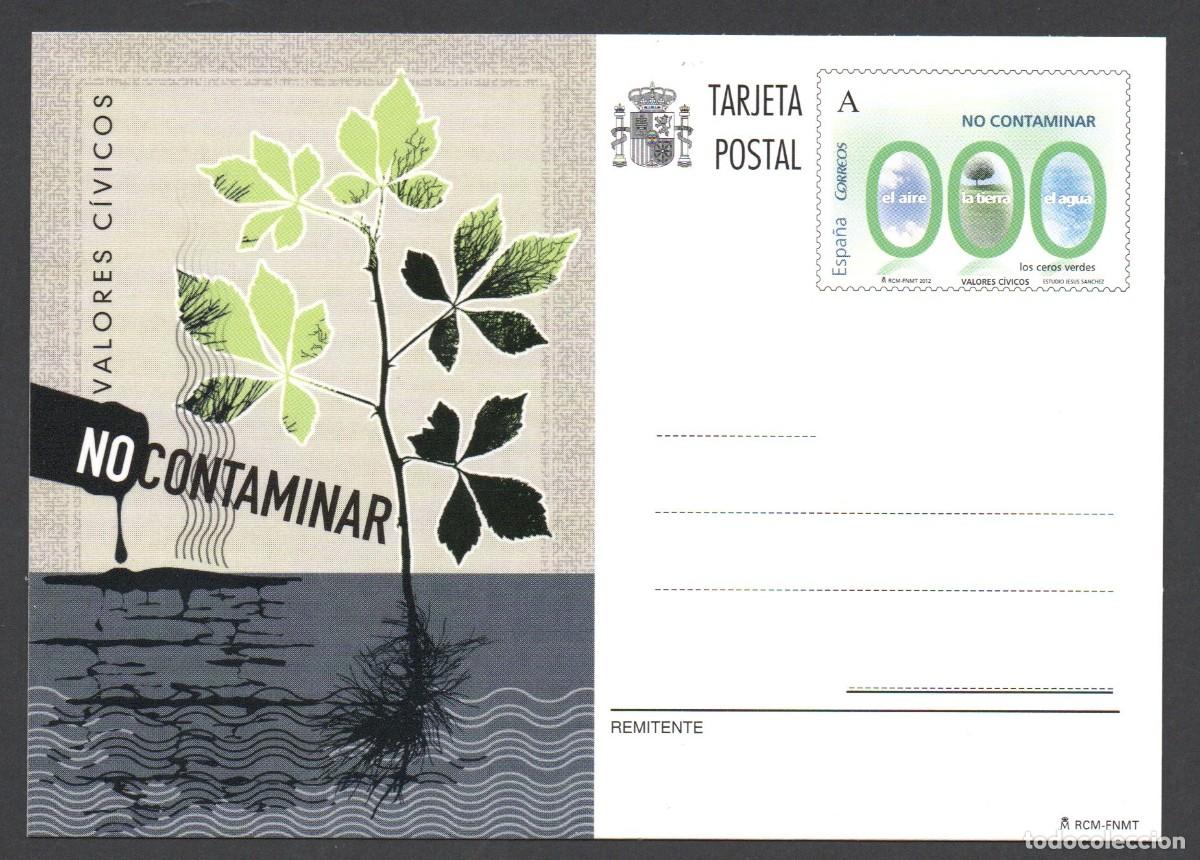 Briefmarken: TARJETA PREPAGO TARIFA A VALORES CIVICOS 2012