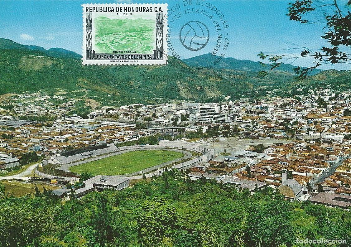 Francobolli: 1982. HONDURAS. M&Aacute;XIMA/MAXIMUM CARD. ESTADIO NACIONAL. YT A-232. F&Uacute;TBOL/FOOTBALL. DEPORTES/SPORTS.
