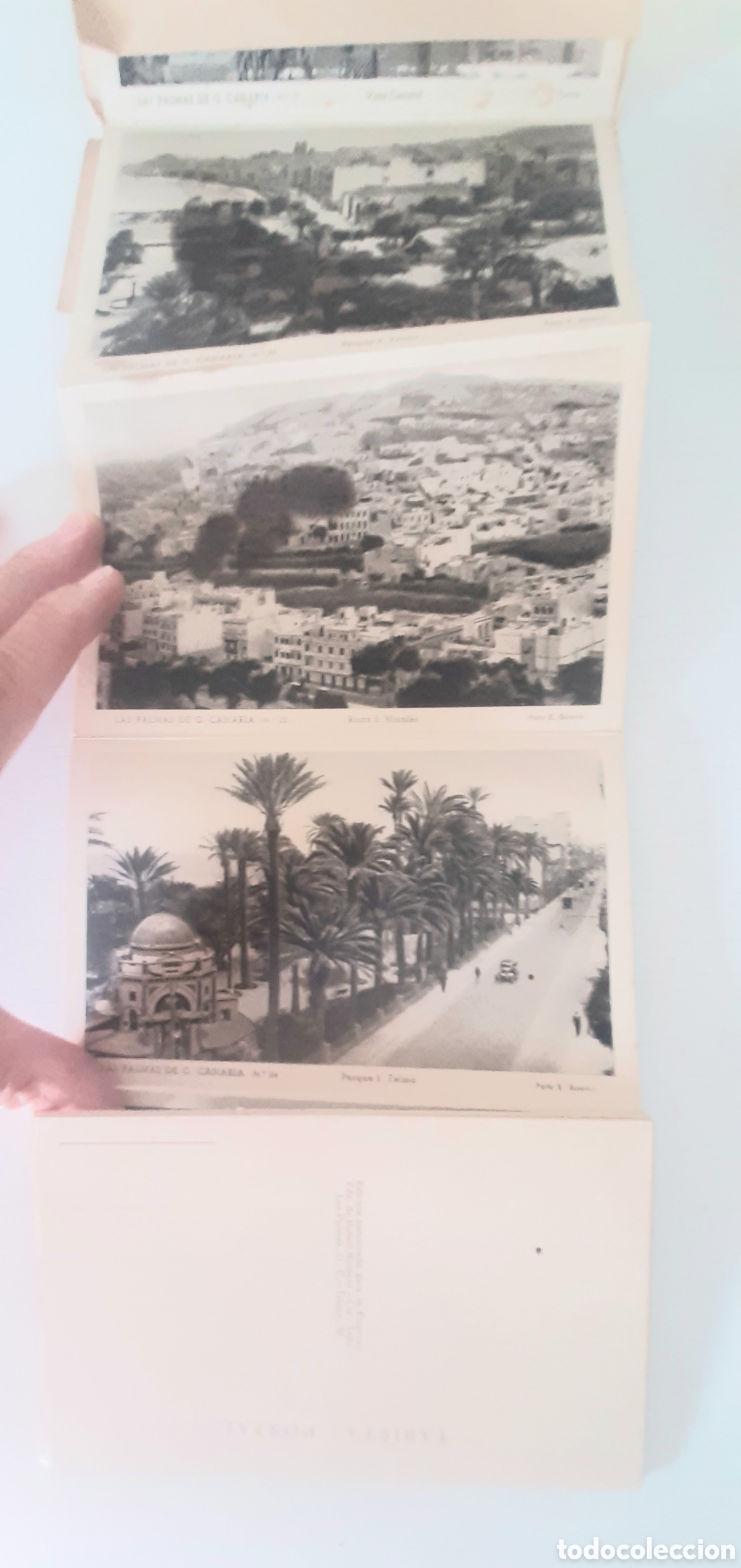 Sellos: 10 postales las Palmas de gran canaria