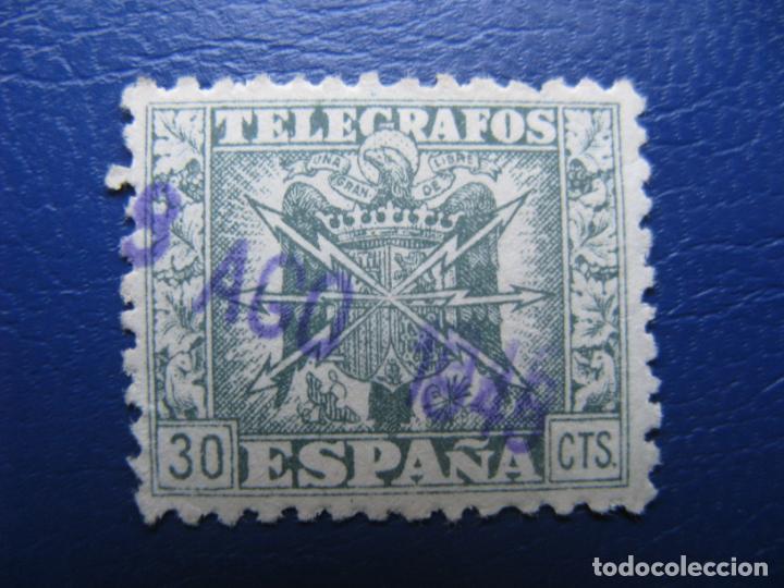 Sellos: 1940, telegrafos, edifil 79 - Foto 1