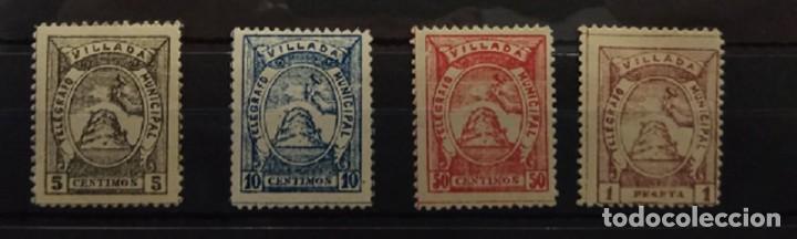 Sellos: TELEGRAFOS. EDIFIL 13/16 * - Foto 1