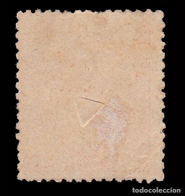 Sellos: Tel&eacute;grafos.1882.15c.Taladro Triangular.Edifil.210T - Foto 3