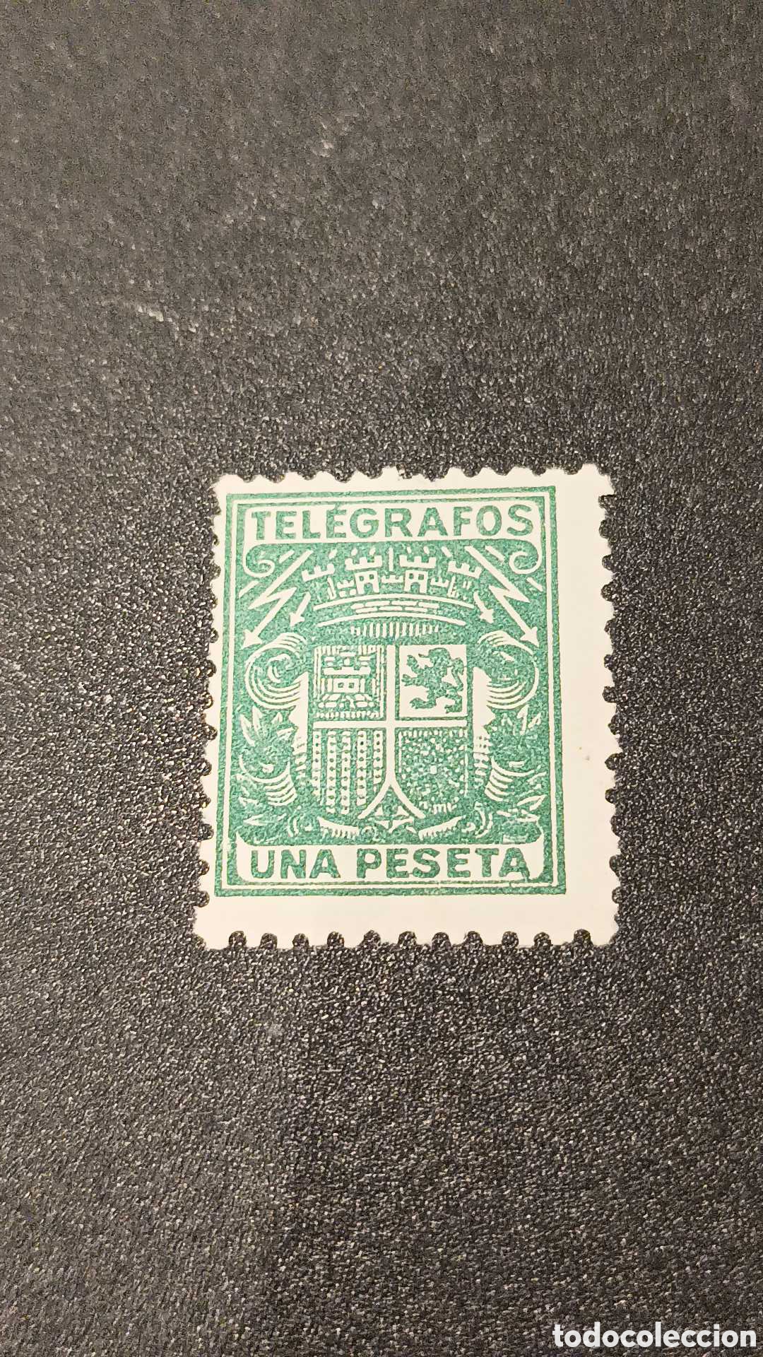 Sellos: Tel&eacute;grafos 1 pts - Foto 1