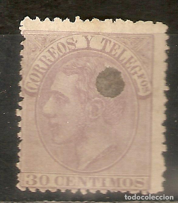 Sellos: TELEGRAFOS 1882 EDIFIL 211T - Foto 1