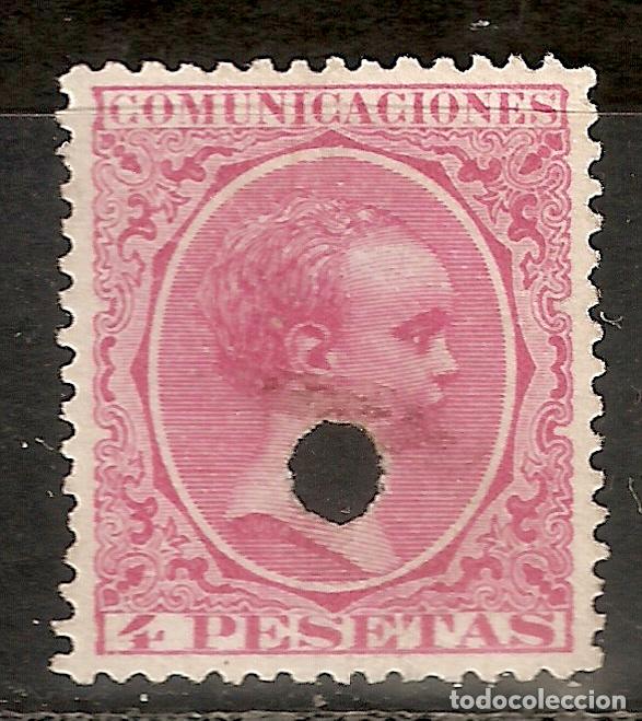 Sellos: TELEGRAFOS 1889 EDIFIL 227T - Foto 1