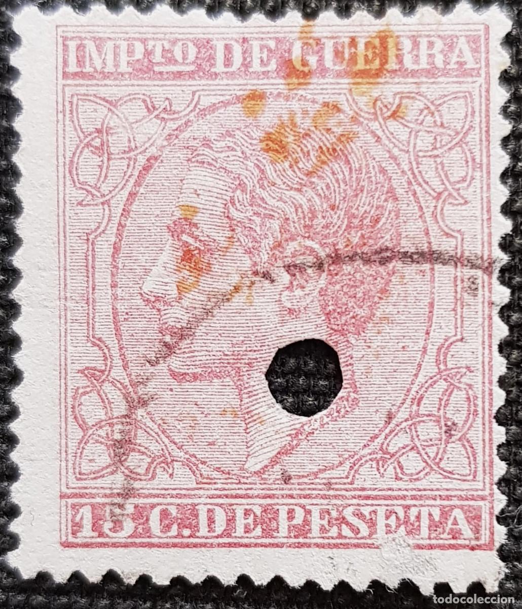 Sellos: T&eacute;l&eacute;grafos de 1876 Alfonso XII - Foto 1