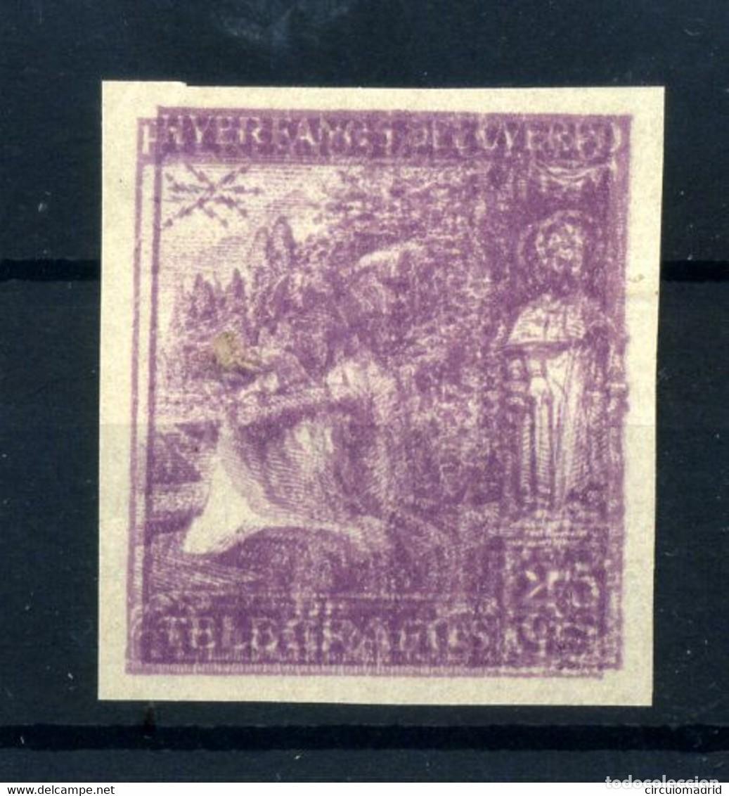 Sellos: Espa&ntilde;a (Beneficencia-Hu&eacute;rfanos de Tel&eacute;grafos) n&ordm; 19cds. A&ntilde;o 1938