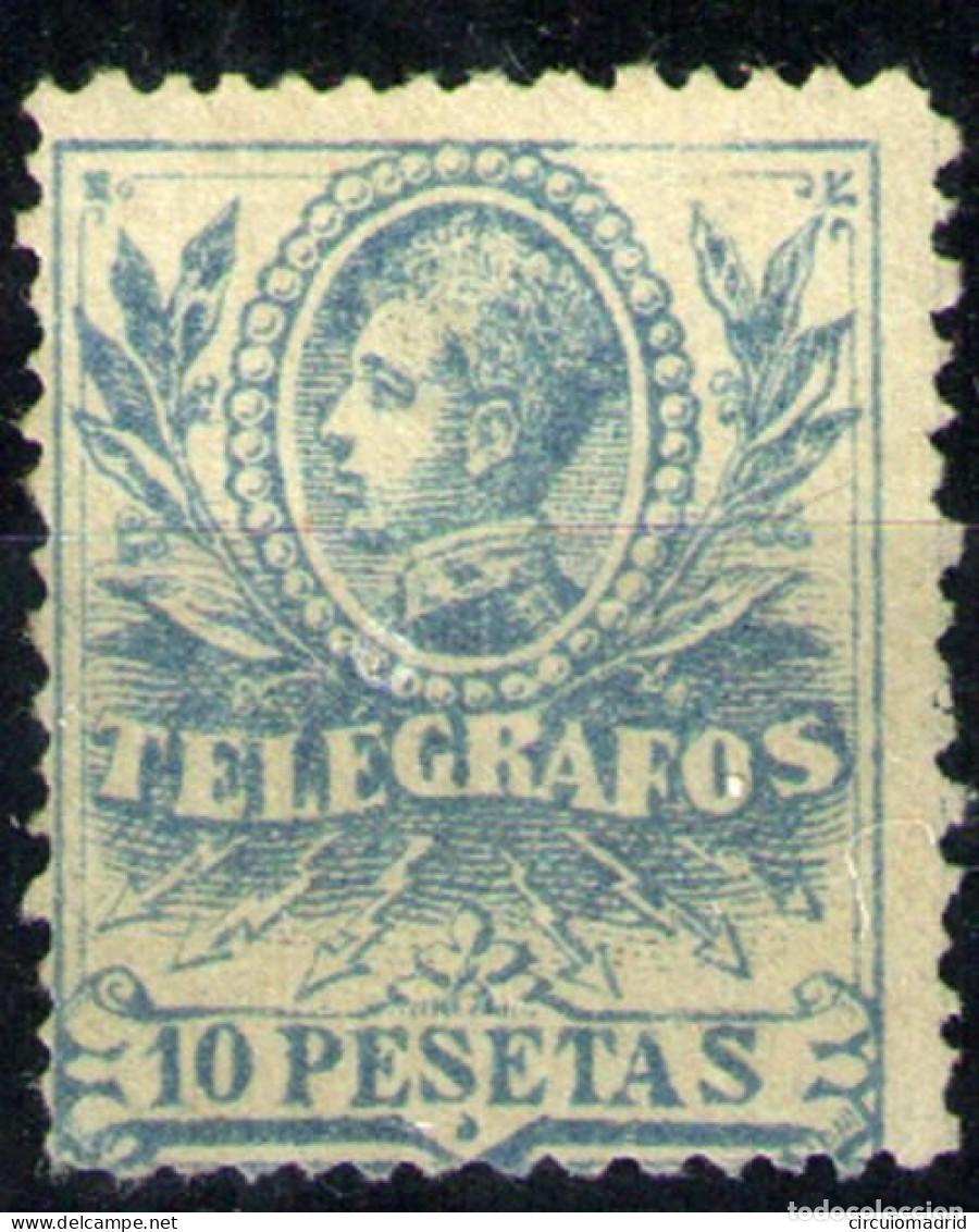 Briefmarken: Espa&ntilde;a (Tel&eacute;grafos) n&ordm; 46 F, A&ntilde;o 1905