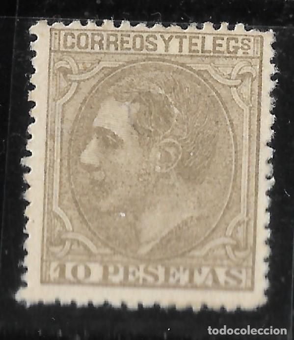 Sellos: ESPA&Ntilde;A ALFONSO XII NUEVO SIN GOMA EDIFIL 209T (TELEGRAFOS) IMAGEN