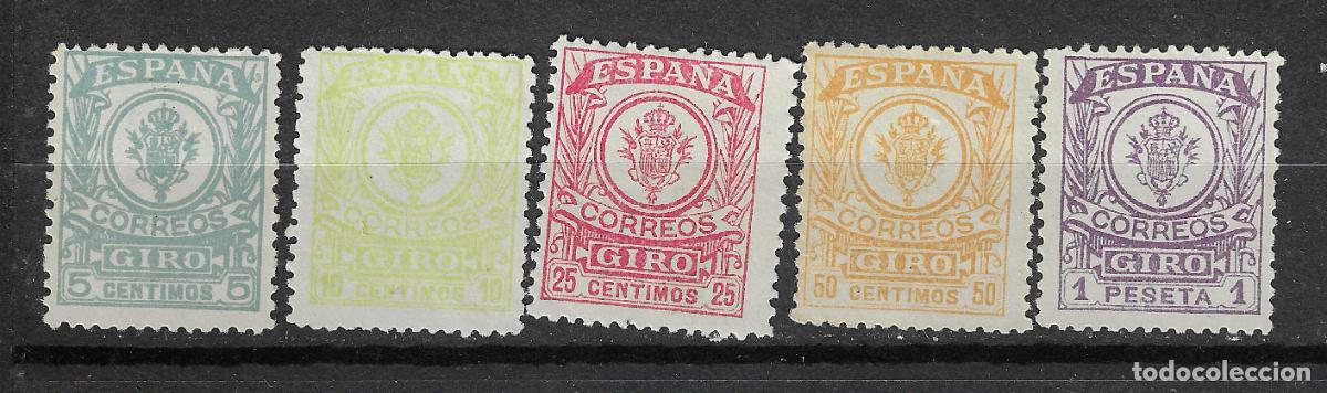 Francobolli: TELEGRAFOS GIRO SERIE COMPLETA NUEVA