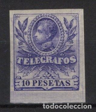 Francobolli: Oferta sellos Espa&ntilde;a TELEGRAFO a&ntilde;o 1905 EDIFIL 46s*valor clave sin dentar en NUEVO v.c. 148 &euro;