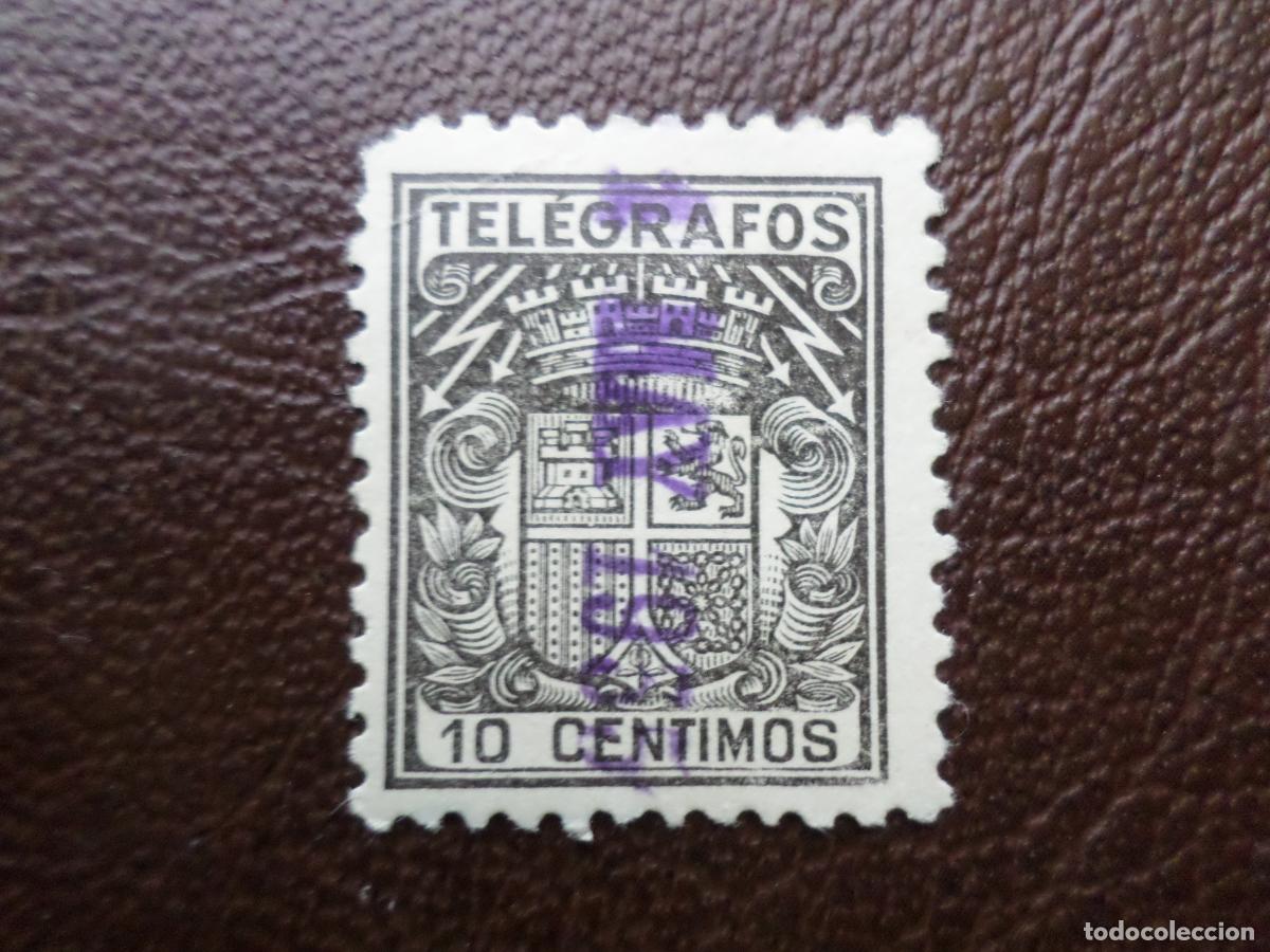 Sellos: 1932, sello de telegrafos, edifil 69