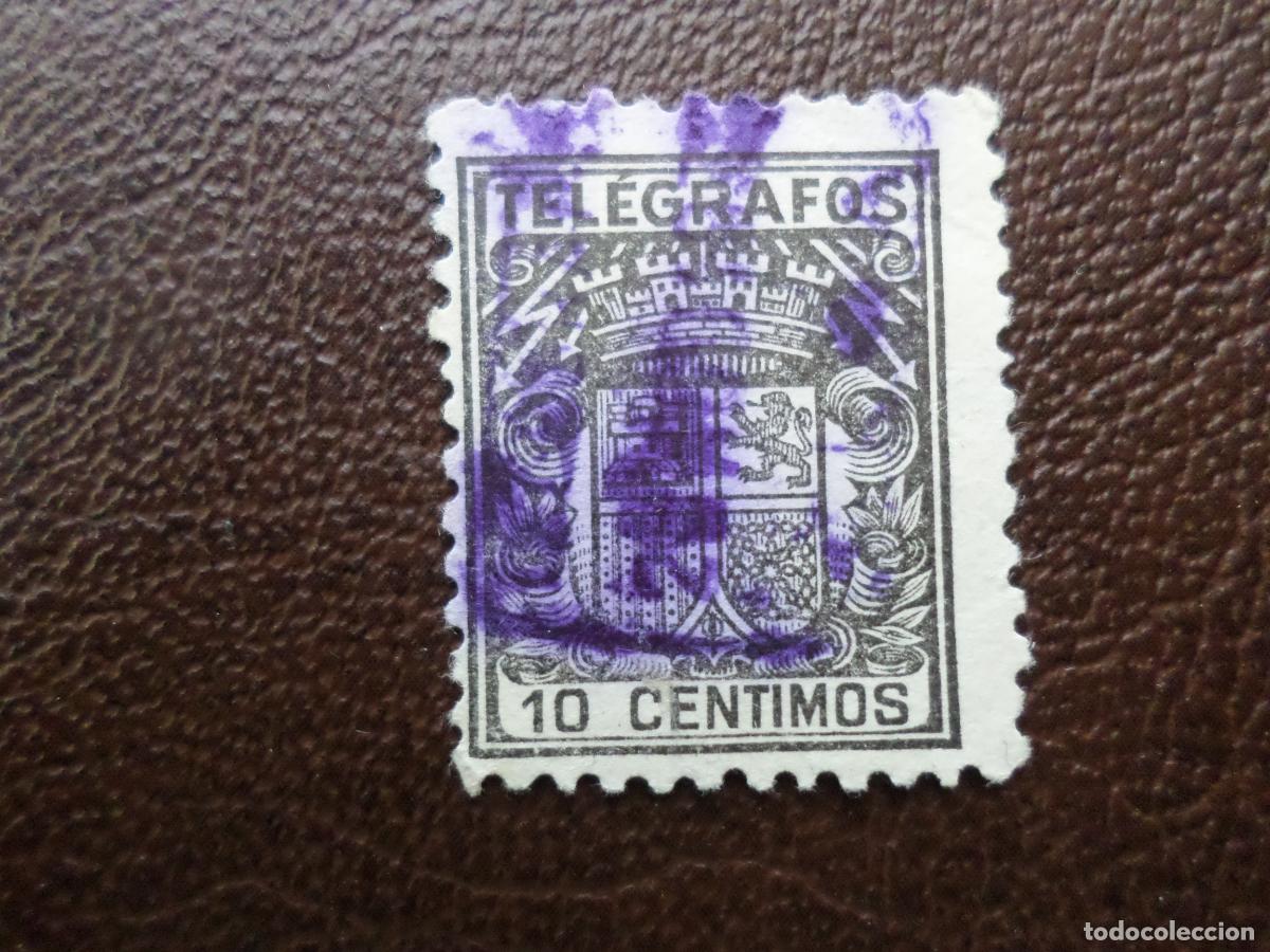 Sellos: 1932, sello de telegrafos, edifil 69