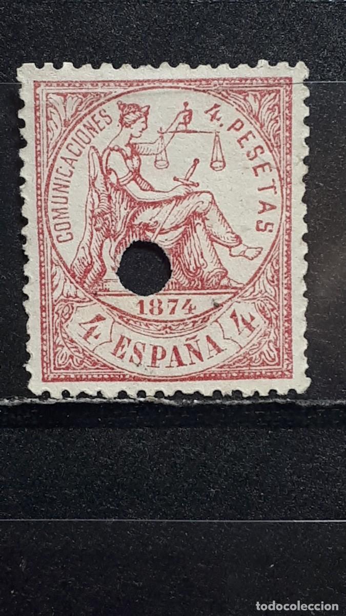 Sellos: ESPA&Ntilde;A. A&ntilde;o 1874. TELEGRAFOS 151T