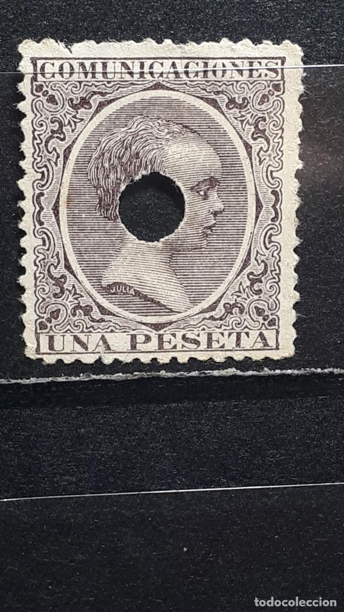 Sellos: ESPA&Ntilde;A. A&ntilde;o 1889. TELEGRAFOS 226T