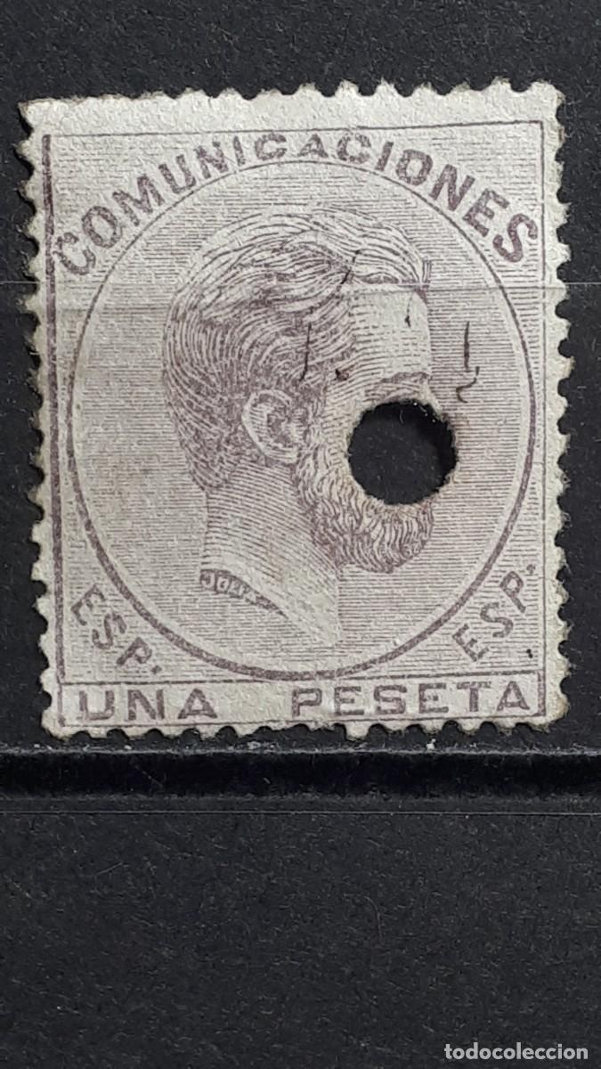 Sellos: TELEGRAFOS. ESPA&Ntilde;A. A&Ntilde;O 1872. Edifil 127T.