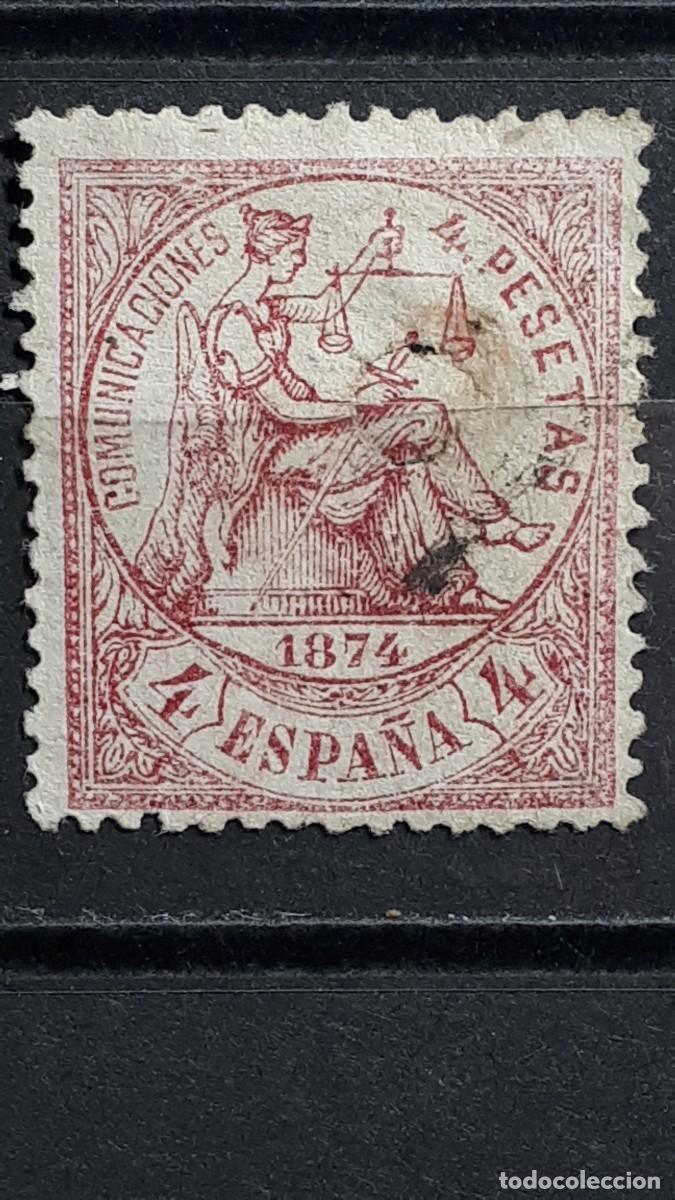 Sellos: TELEGRAFOS. ESPA&Ntilde;A. A&Ntilde;O 1874. Edifil 151T