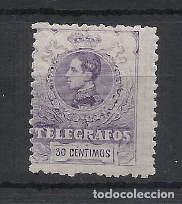 Timbres: alfonso XIII TELEGRAFOS 1912 EDIFIL 50 NUEVO* VALOR 2022 CATALOGO 5.50 EUROS