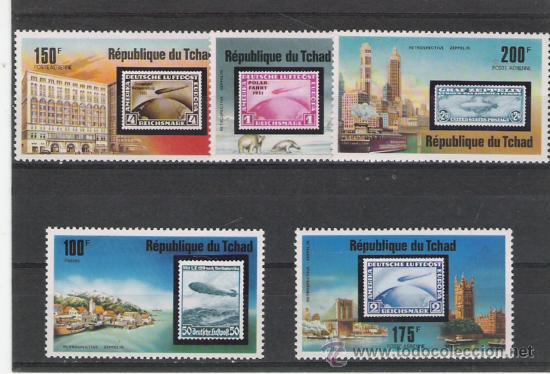 Sellos: TEMA DIRIGIBLES SERIE NUEVA - Foto 1
