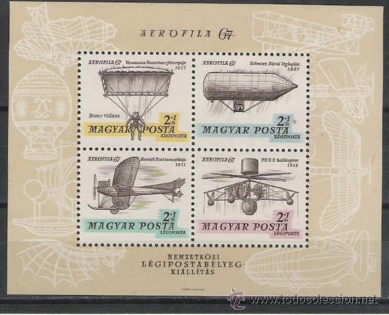 Sellos: TEMA DIRIGIBLES HOJA BLOQUE NUEVA - Foto 1