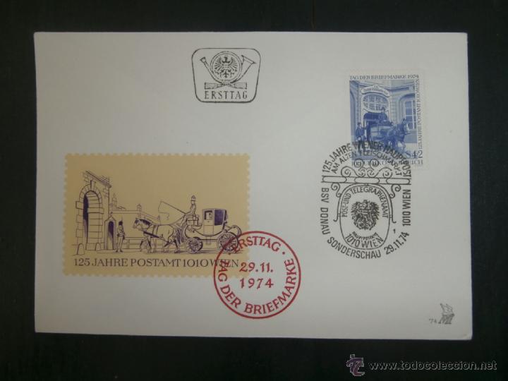 Sellos: carruajes spd 1974 austria - Foto 1