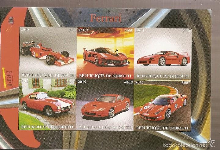Sellos: Djibuti ** & Ferrari 2015 (1) - Foto 1