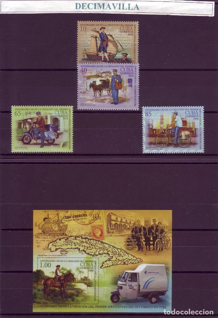 Sellos: CUBA, CORREOS, 2016, TRVA073 - Foto 1