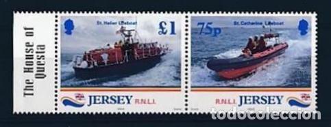 Sellos: JERSEY 1999 BOTES SALVAVIDAS - Foto 1