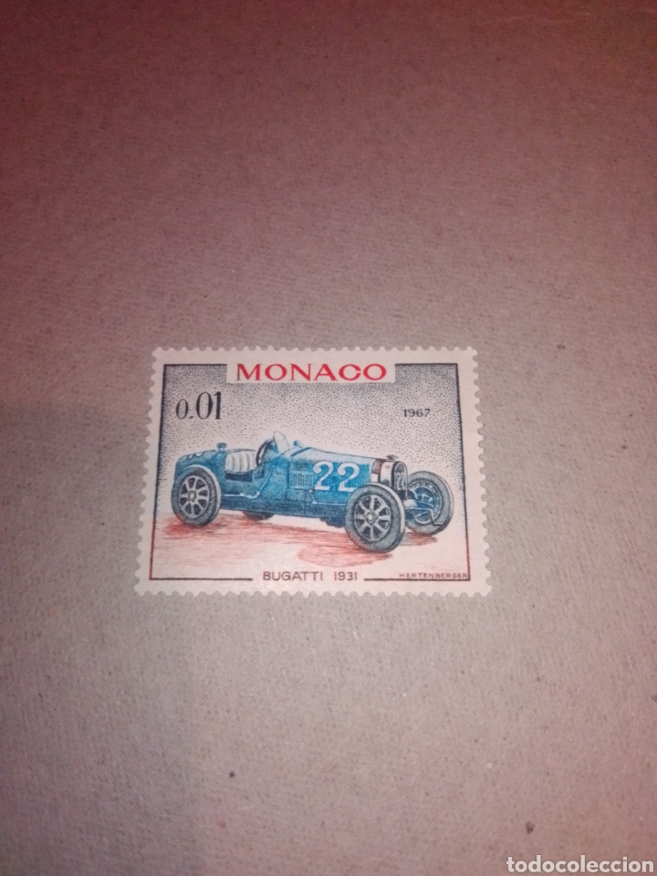 Sellos: M&oacute;naco coches - Foto 1
