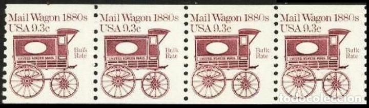 Sellos: USA 1981 DILIGENCIA POSTAL - Foto 1