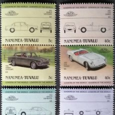 Sellos: NANUMEA TUVALU 1985 - AUTOMÓVILES .