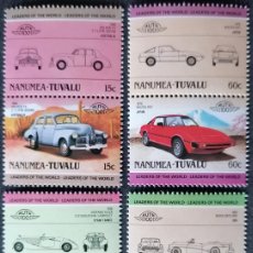 Sellos: NANUMEA TUVALU 1985 - AUTOMÓVILES .