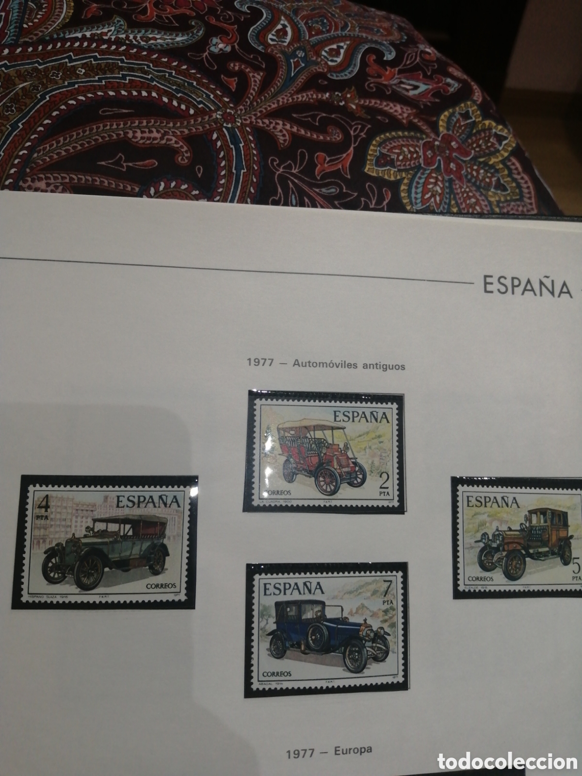 Sellos: Automoviles antiguos 1977