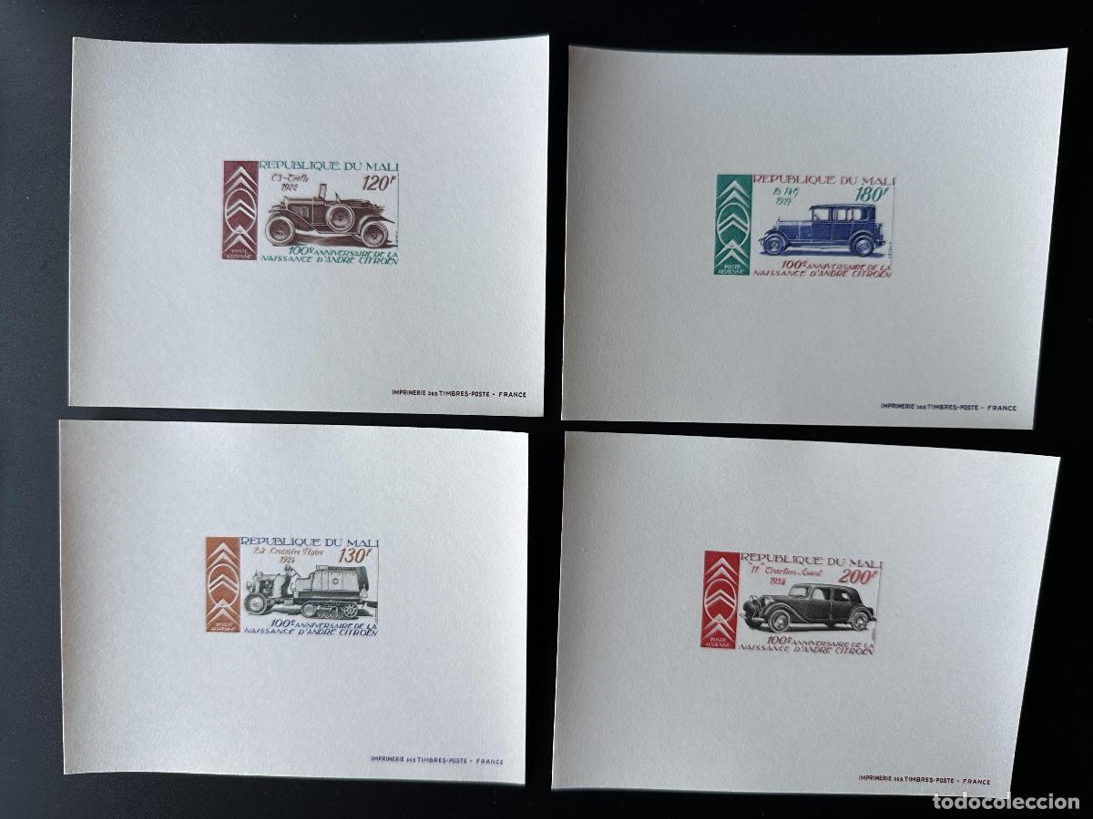 Briefmarken: Mali 1978 Mi. 638 - 641 evento de lujo Citro&euml;n coche vintage