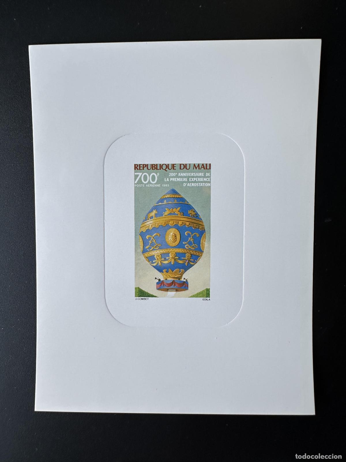 Briefmarken: Mali 1983 Mi. 948 evento de lujo Globo aerost&aacute;tico