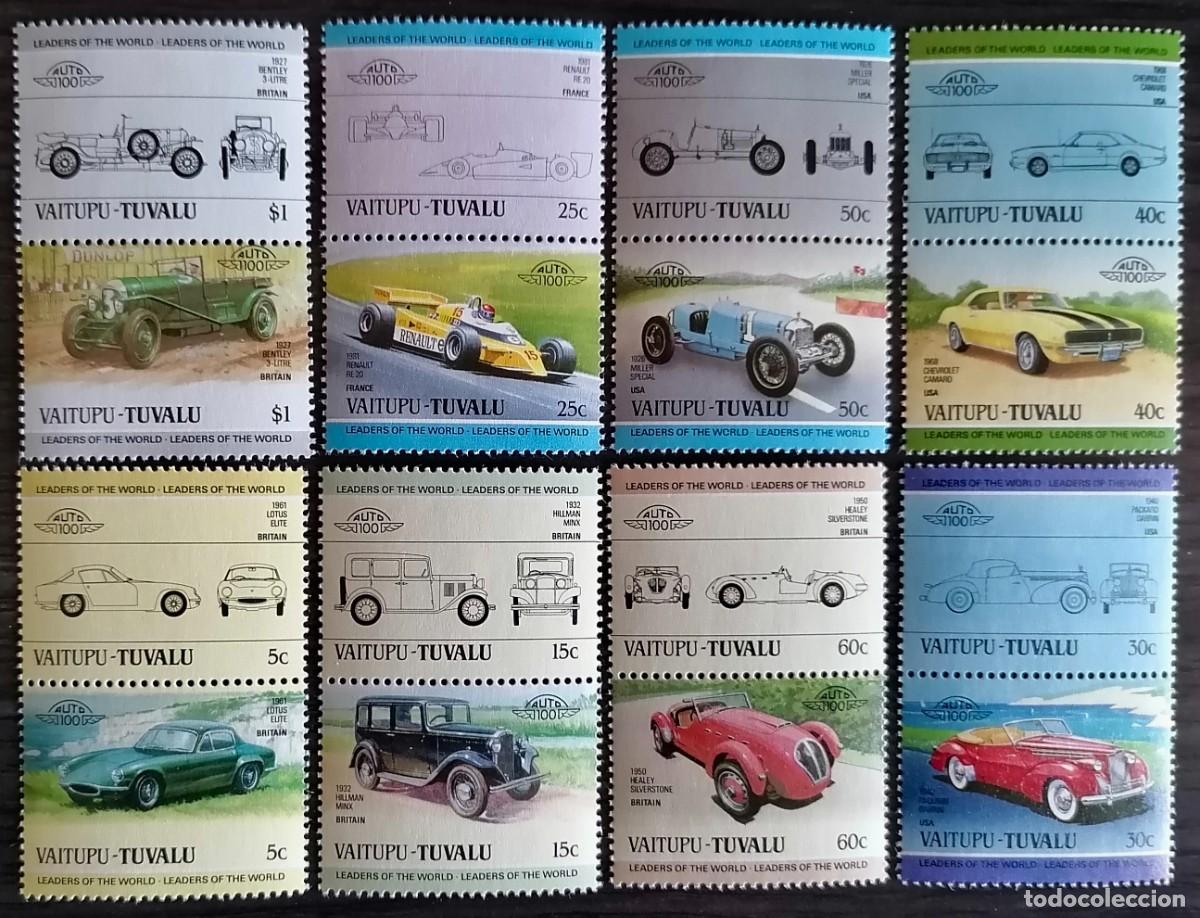 Sellos: VAITUPU 1984 - AUTOMOVILISMO .
