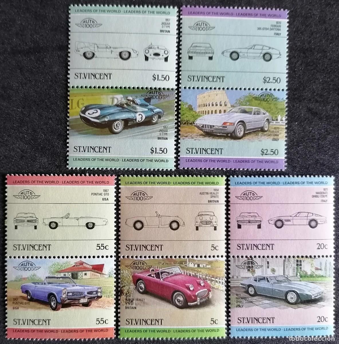 Selos: SAN VICENTE 1984 - AUTOMOVILISMO .