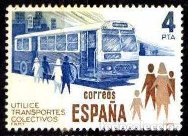 Sellos: Espa&ntilde;a. 1980. Edifil # 2561. Autobus urbano