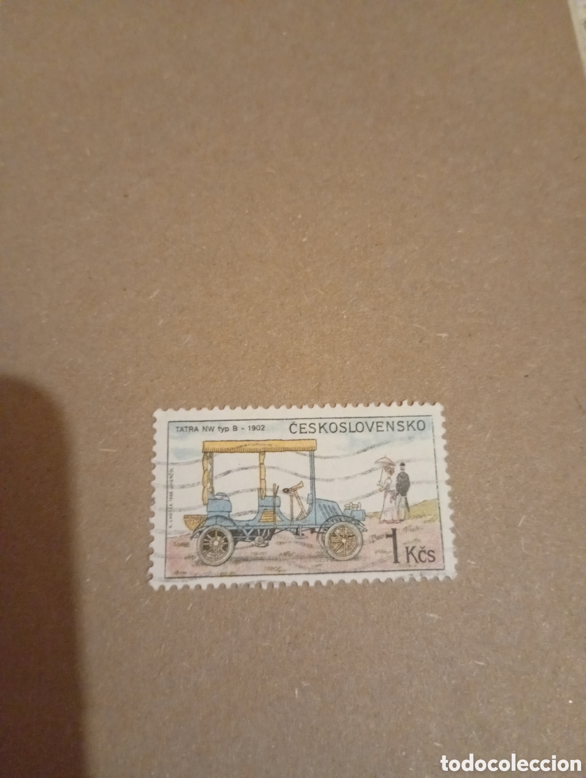 Sellos: Checoslovaquia coches .......
