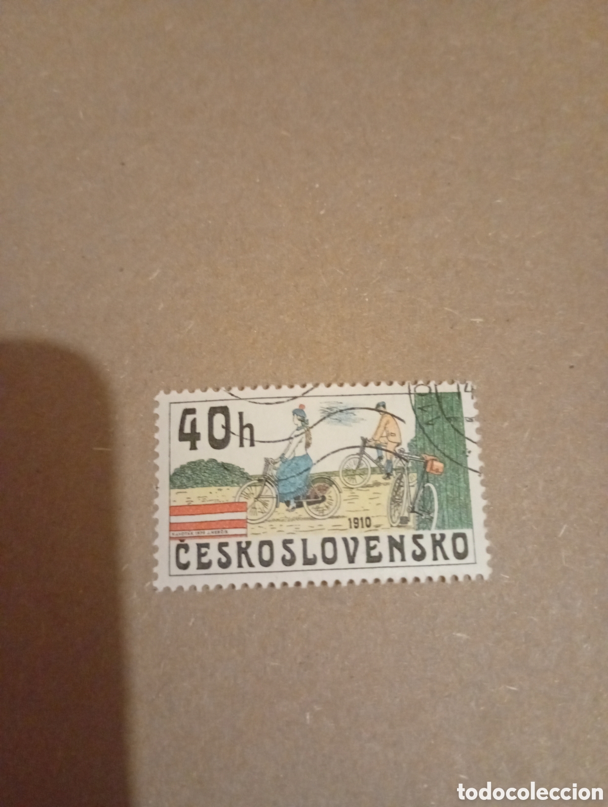 Sellos: Checoslovaquia bicicletas