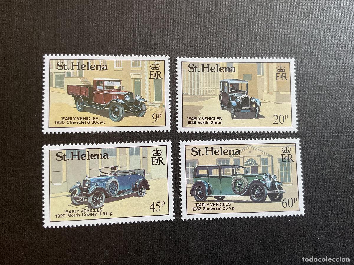 Sellos: SANTA ELENA N&ordm; YVERT 556/9*** A&Ntilde;O 1991. MOTOCICLETAS
