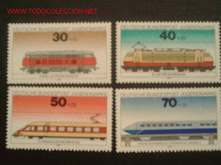 Sellos: TRENES. - Foto 1