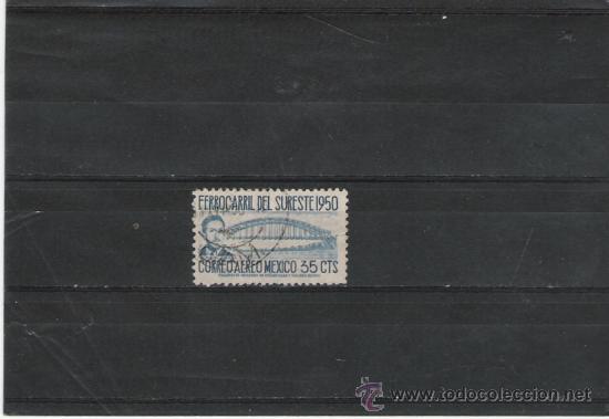 Sellos: TEMA FERROCARRILES BONITA PIEZA DE MEXICO - Foto 1