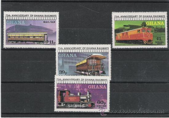 Sellos: TEMA FERROCARRILES SERIE NUEVA - Foto 1