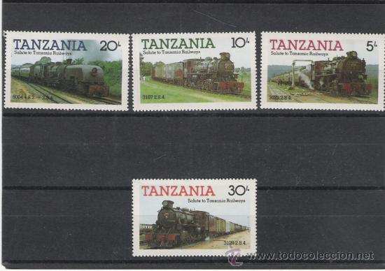 Sellos: TEMA FERROCARRILES SERIE NUEVA - Foto 1