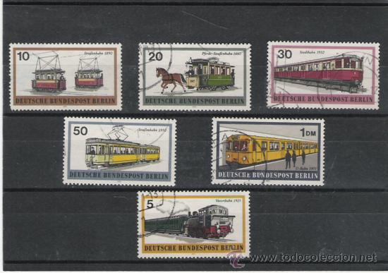 Sellos: TEMA FERROCARRILES SERIE matasellada - Foto 1